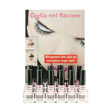 ESPOSITORE CIGLIA NEL FLACONE +TESTER